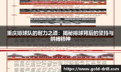重庆排球队的耐力之道：揭秘排球背后的坚持与拼搏精神